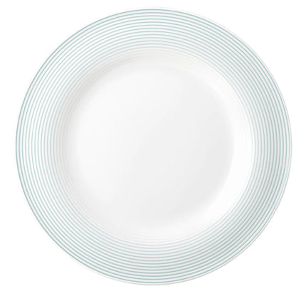 SELTMANN WEIDEN | Flat Porcelain Dinner Plate Ø 300 mm – Arctic Blue – High-Gloss