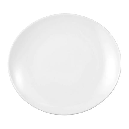 SELTMANN WEIDEN | Oval Porcelain Plate 302 x 277 mm Meran Steak & More – White