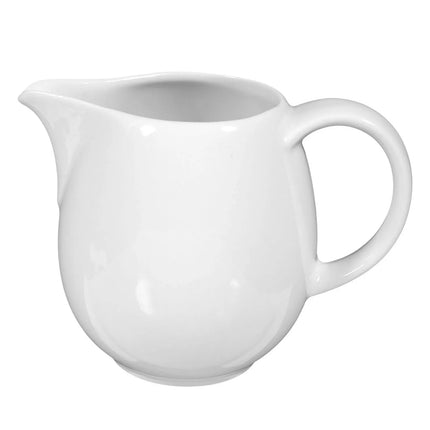 SELTMANN WEIDEN | Porcelain Milk Jug – 230 ml - White - Meran Basic - High-Gloss - Extra-Robust
