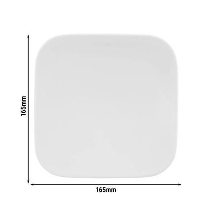 SELTMANN WEIDEN | Square Porcelain Plate 165 x 165 mm Coup Fine Dining – White