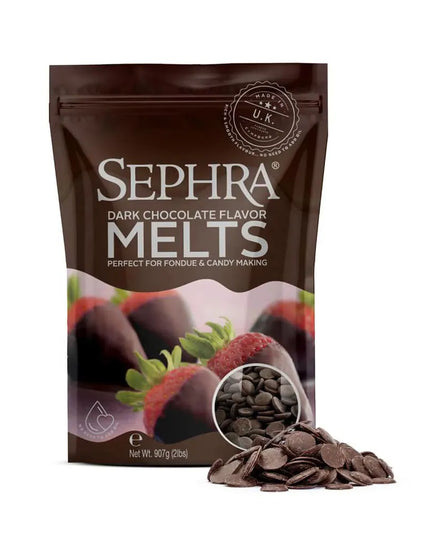 Socola Đen Tan Chảy Sephra 20007 Sẵn Dùng Cho Máy Phun, Túi 0.91 kg
