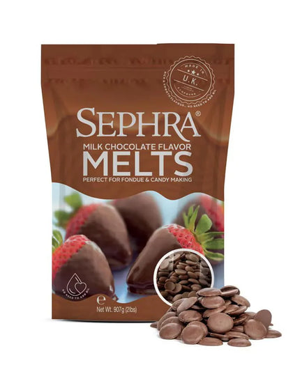 Socola Sữa Tan Chảy Sephra 20008 Sẵn Dùng Cho Máy Phun, Túi 0.91 kg