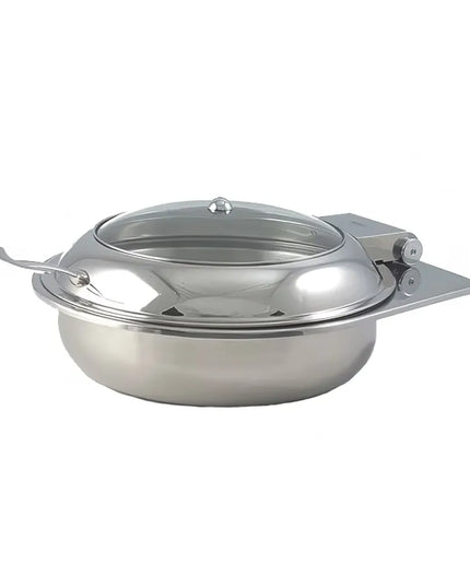 Spring USA 2172-6/37 6 qt Induction Chafer - Clear View Top, Stainless