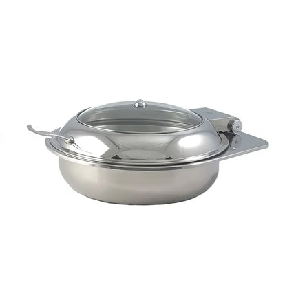 Spring USA 2172-6/37 6 qt Induction Chafer - Clear View Top, Stainless