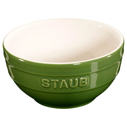 STAUB| Ceramic Bowl – Basil Green - Paprika Shape - Ø 120 mm - Oven & Microwave Safe