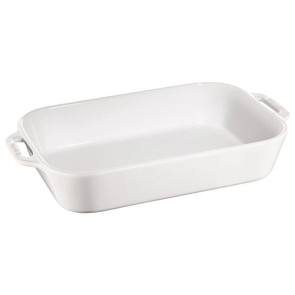 STAUB| Ceramic Rectangular Baking Dish – Pure White - 340×240 mm