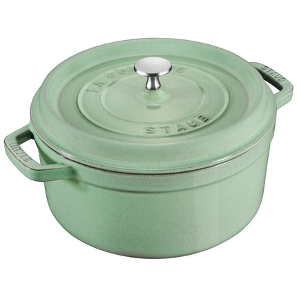 STAUB | Cocotte Round Enamelled Cast Iron Casserole Dish – Ø 180 mm