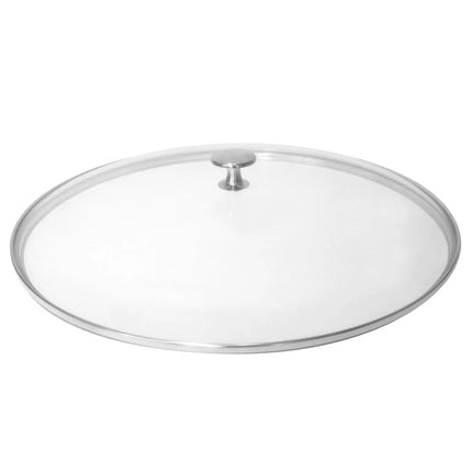 STAUB | Glass Lid – Pot Lid - Oven & Dishwasher Safe - Nickel-Plated Knob - Ø 30 cm