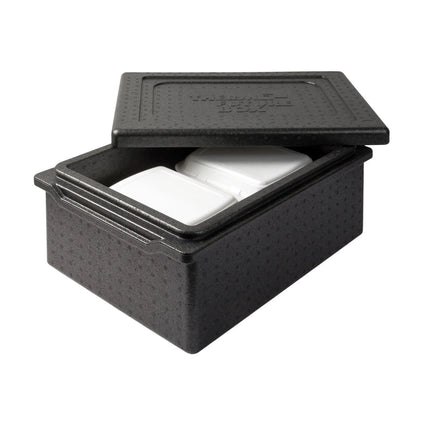 SumUp (5 pieces) THERMO FUTURE BOX | Thermobox TAKE AWAY - 20 Liter - Black