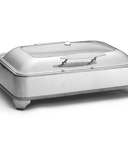 Tablecraft CW40160 Full Size Chafer w/ Lift-off Lid & Electric Heat