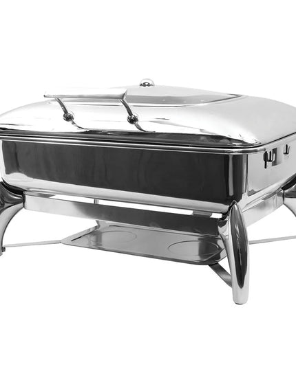 Tablecraft CW40175 Full Size Chafer w/ Hinged Lid & Chafing Fuel Heat