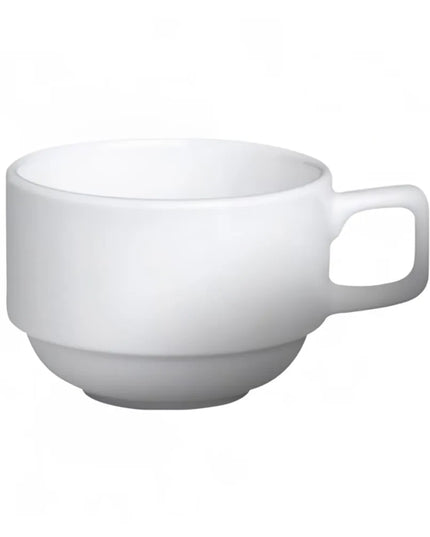 Tách Cà Phê Xếp Chồng Imperial Cameo China 210-80C 237 ml Gốm Trắng