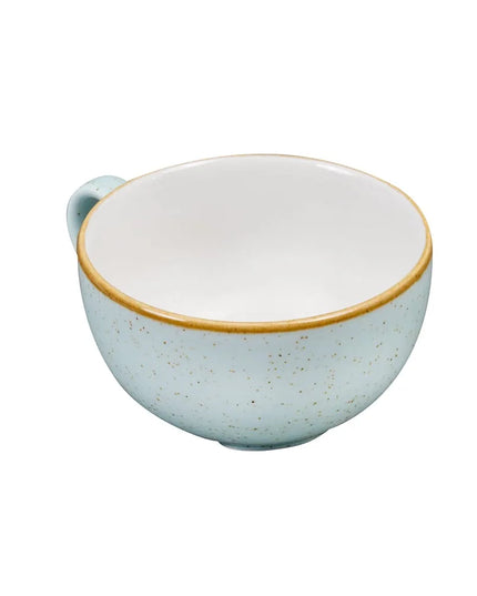 Tách Cappuccino Stonecast Churchill SDESCB201 235 ml - Gốm Màu Duck Egg Blue