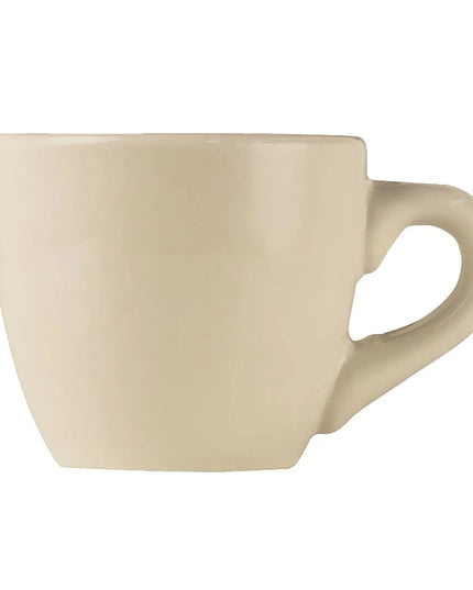 Tách Demitasse Viền Cong Libbey PWC-35 Princess White - Tròn, Trắng Kem