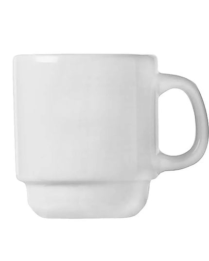 Tách Espresso Libbey 840-150-007 Porcelana™ 74ml - Sứ, Trắng Sáng