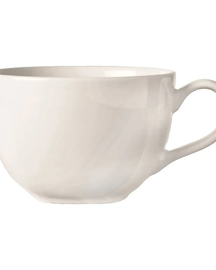 Tách Thấp Libbey BW-1157 444ml - Sứ, Trắng Sáng, Bộ Sưu Tập Basics