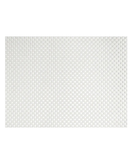 Tấm Lót Bàn Chữ Nhật Front Of The House XPM044WHV83 Màu Trắng 40.6 x 30.5 cm Vinyl Dệt Metroweave®