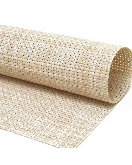 Tấm Lót Bàn Chữ Nhật Front Of The House XPM049NAV83 Màu Tự Nhiên 35.6 x 27.9 cm Vinyl Dệt Metroweave®