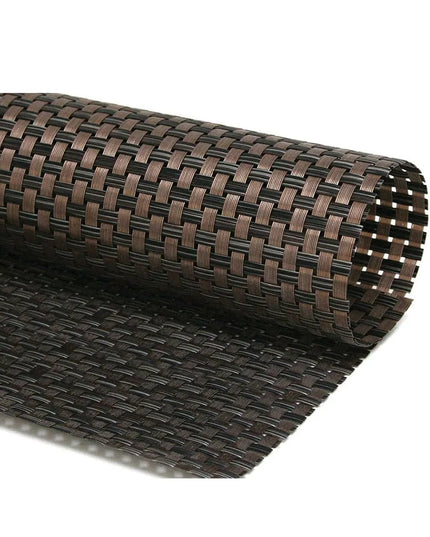 Tấm Lót Bàn Chữ Nhật Front Of The House XPM055COV83 Màu Đồng 35.6 x 27.9 cm Vinyl Dệt Metroweave®