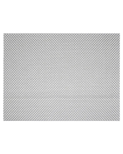Tấm Lót Bàn Chữ Nhật Front Of The House XPM075SIV83 Màu Xám Bạc 40.6 x 30.5 cm Vinyl Dệt Metroweave®
