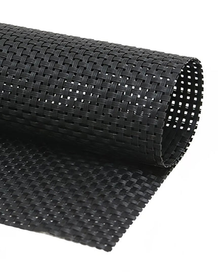 Tấm Lót Bàn Chữ Nhật Front Of The House XPM085BKV83 Màu Đen 40.6 x 30.5 cm Vinyl Dệt Metroweave®