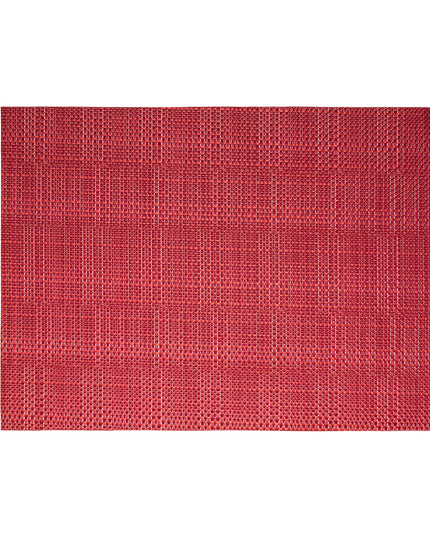 Tấm Lót Bàn Chữ Nhật Front Of The House XPM089RDV83 Màu Đỏ 40.6 x 30.5 cm Vinyl Dệt Metroweave®