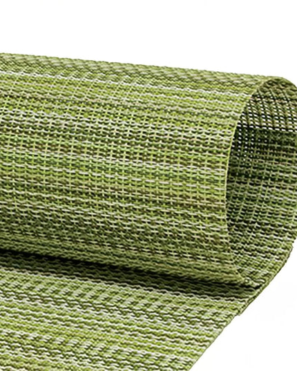 Tấm Lót Bàn Chữ Nhật Front Of The House XPM091GRV83 Màu Xanh Lá 40.6 x 30.5 cm Vinyl Dệt Metroweave®