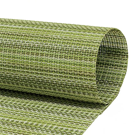 Tấm Lót Bàn Chữ Nhật Front Of The House XPM091GRV83 Màu Xanh Lá 40.6 x 30.5 cm Vinyl Dệt Metroweave®