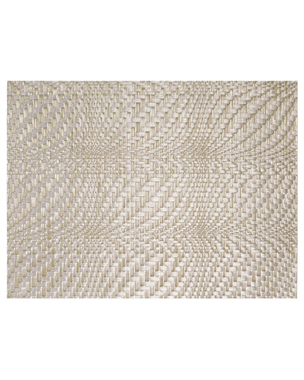 Tấm Lót Bàn Chữ Nhật Front of the House XPM104PLV83 Màu Ngọc Trai 40.6 x 30.5 cm, Vinyl Dệt Metroweave®