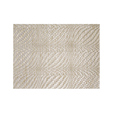 Tấm Lót Bàn Chữ Nhật Front of the House XPM104PLV83 Màu Ngọc Trai 40.6 x 30.5 cm, Vinyl Dệt Metroweave®