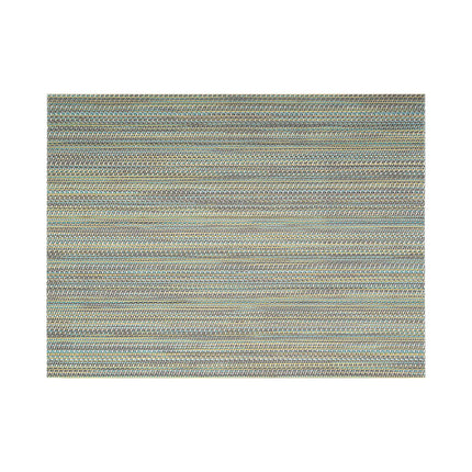 Tấm Lót Bàn Chữ Nhật Front of the House XPM105GYV83 Màu Peacock 40.6 x 30.5 cm, Vinyl Dệt Metroweave®
