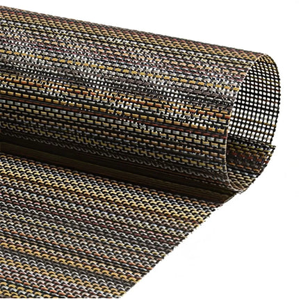 Tấm Lót Bàn Chữ Nhật Front of the House XPM110MUV83 Màu Terra Cotta 40.6 x 30.5 cm, Vinyl Dệt Metroweave®