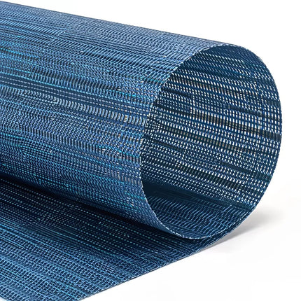 Tấm Lót Bàn Chữ Nhật Front of the House XPM119BLV83 Màu Blues 40.6 x 30.5 cm, Vinyl Dệt Metroweave®