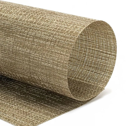 Tấm Lót Bàn Chữ Nhật Front of the House XPM130NAV83 Màu Tự Nhiên 40.6 x 30.5 cm, Vinyl Dệt Metroweave®