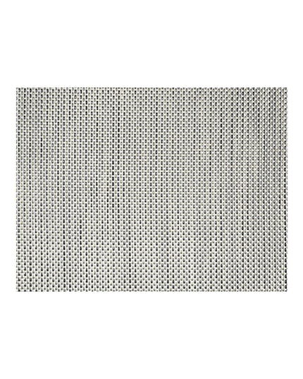 Tấm Lót Bàn Chữ Nhật Màu Bạc Front of the House XPM041SIV83 40.6 x 30.5 cm, Vinyl Dệt, Metroweave®