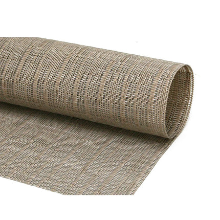 Tấm Lót Bàn Chữ Nhật Màu Be Đậm Front of the House XPM027TAV83 35.6 x 27.9 cm, Vinyl Dệt, Metroweave®