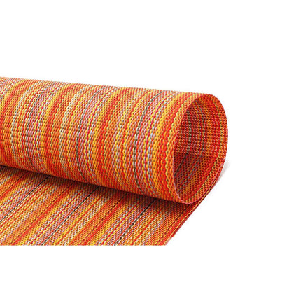 Tấm Lót Bàn Chữ Nhật Màu Cam Front of the House RTL020ORV83 46.4 x 30.5 cm, Vinyl Dệt, Metroweave®