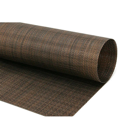 Tấm Lót Bàn Chữ Nhật Màu Đồng Front of the House RTL012COV83 44.5 x 29.8 cm, Vinyl Dệt, Metroweave®