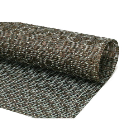 Tấm Lót Bàn Chữ Nhật Màu Đồng Nâu Front of the House RTL016COV83 44.5 x 29.8 cm, Vinyl Dệt, Metroweave®
