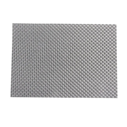 Tấm Lót Bàn Chữ Nhật Màu Xám Sắt Risch GA-9001 40.6 x 30.5 cm, Vinyl Dệt