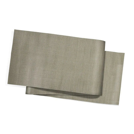 Tấm Lót Bàn Dài Chữ Nhật Màu Sage Front of the House XRU007GRV80 182.9 x 35.6 cm, Nhựa Vinyl Dệt Metroweave®