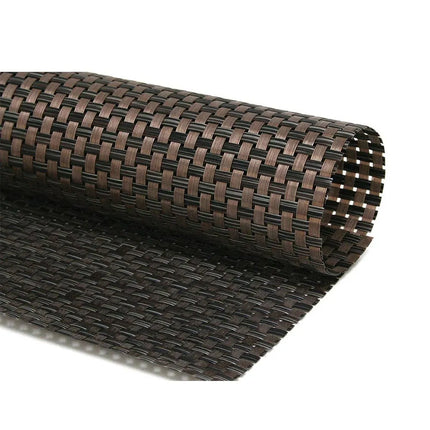 Tấm Lót Bàn Hình Chữ Nhật Front of the House RTL001COV83 Màu Đồng Đỏ 61 x 41.3 cm, Vinyl Dệt, Metroweave®