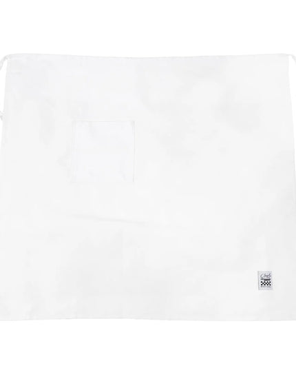 Tạp Dề Bistro Chef Revival 607BA 76 x 84 cm Poly-Cotton Trắng