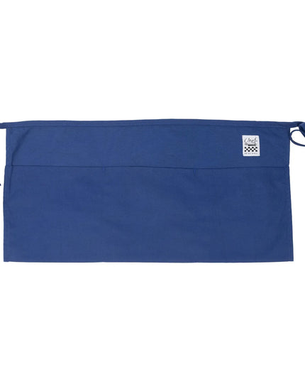 Tạp Dề Ngang Lưng Chef Revival 605WAFH-RB 30.5 x 61 cm, Poly-Cotton, Xanh Royal