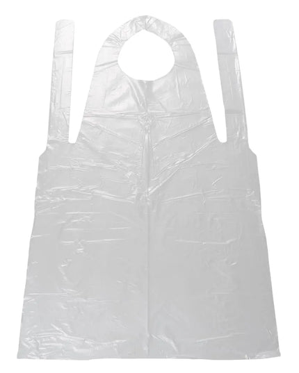 Tạp Dề Nilon Dùng Một Lần LK Packaging AP10F2846N 71.1 x 116.8 cm, Trong Suốt