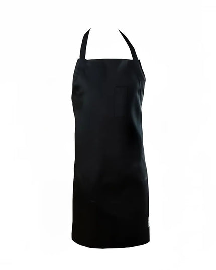 Tạp Dề Yếm Chef Revival 412BA-BK 86.4 x 73.7 cm, Poly-Cotton, Đen