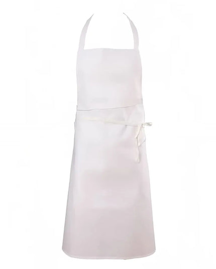 Tạp Dề Yếm Chef Revival 600BAW-NP 86.4 x 86.4 cm, Poly-Cotton, Trắng