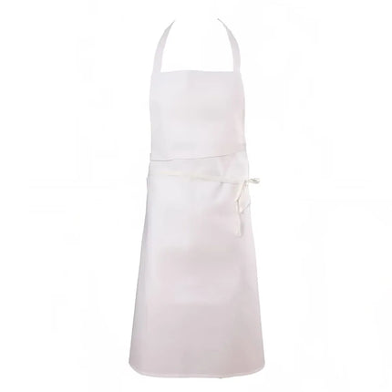 Tạp Dề Yếm Chef Revival 600BAW-NP 86.4 x 86.4 cm, Poly-Cotton, Trắng