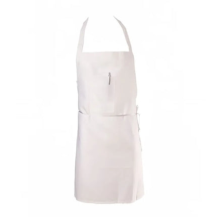 Tạp Dề Yếm Chef Revival 600BAW-XL 76.2 x 96.5 cm, Poly-Cotton, Trắng