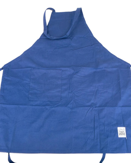 Tạp Dề Yếm Chef Revival 601BAC-RB 86 x 71 cm Poly-Cotton Xanh Royal Blue